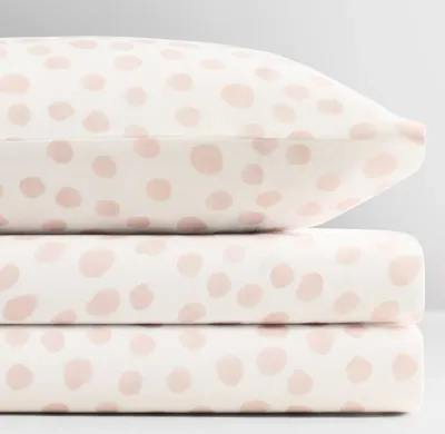 Painted Dots Ultra-Fine Organic Cotton Pillowcase -  Standard
