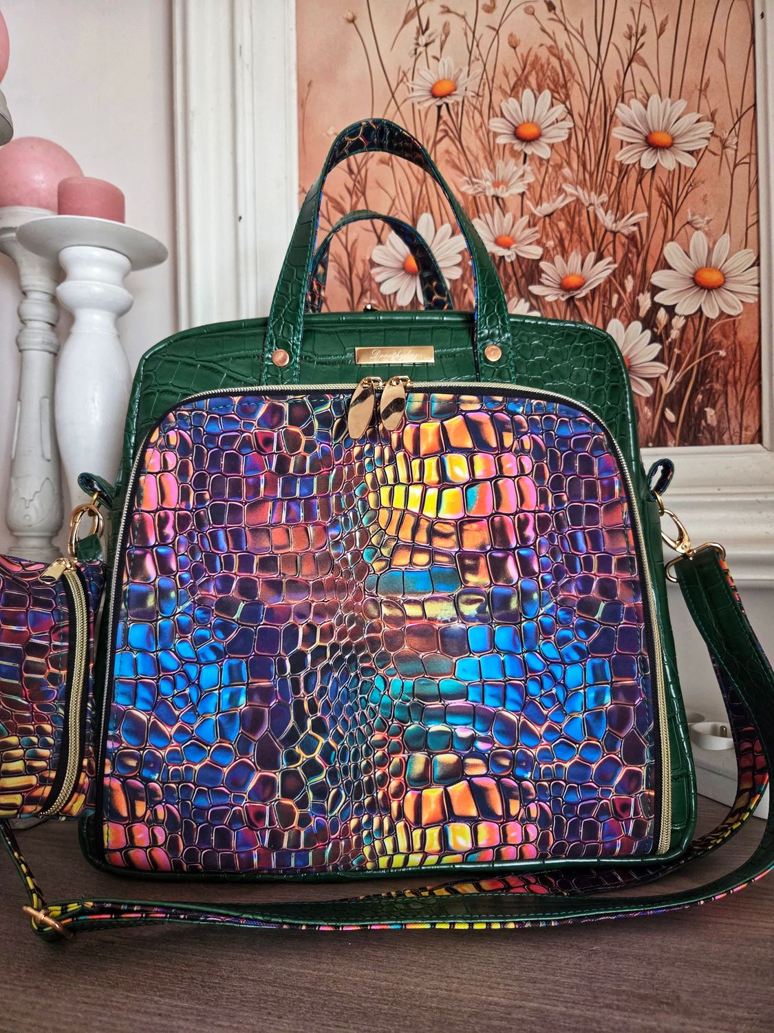 Kuferek a4 wiosenny kroko