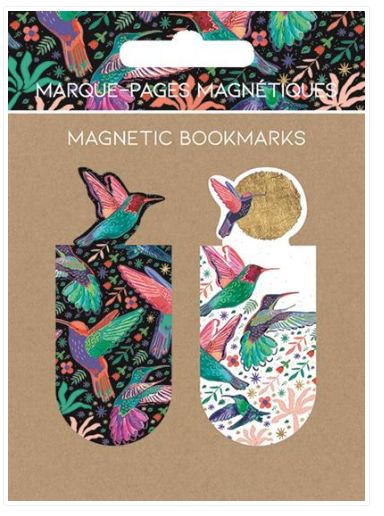 Marque-pages magnétiques floral