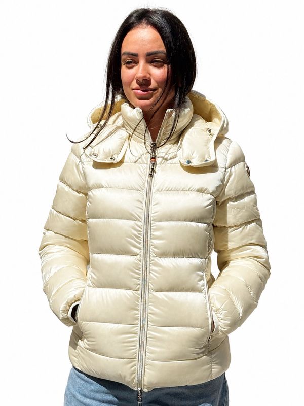 CAPE HORN WINTER FW27  Piumino Stella OFFWHITE