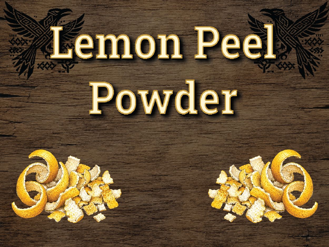 Lemon Peel Powder
