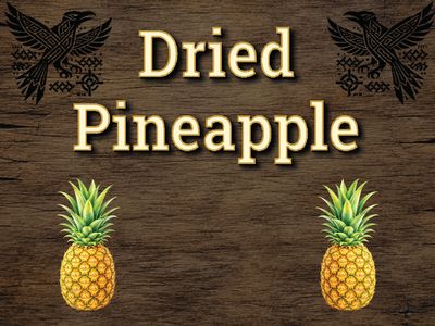 Dried Pineapple