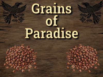 Grains of Paradise