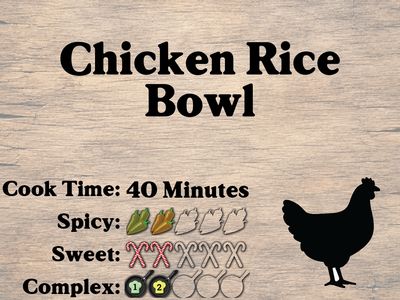 Chicken Rice Bowl