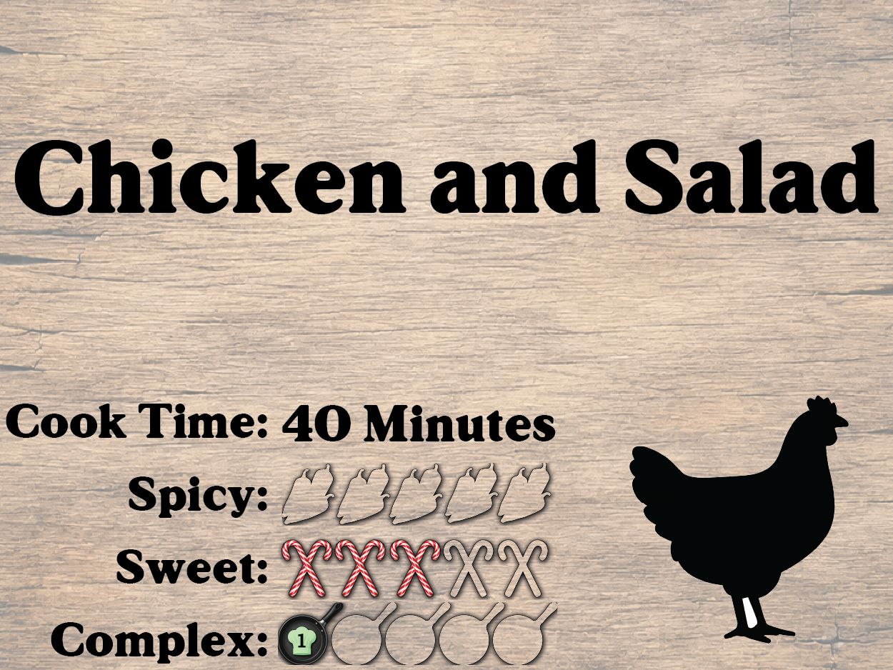 Chicken and Salad