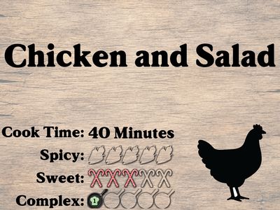 Chicken and Salad