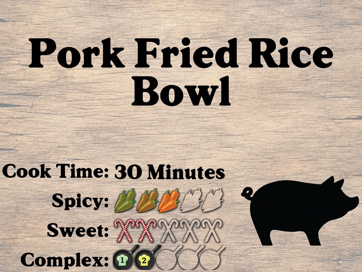 Pork Fried Rice Bowl