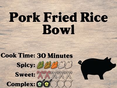Pork Fried Rice Bowl