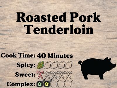 Roasted Pork Tenderloin