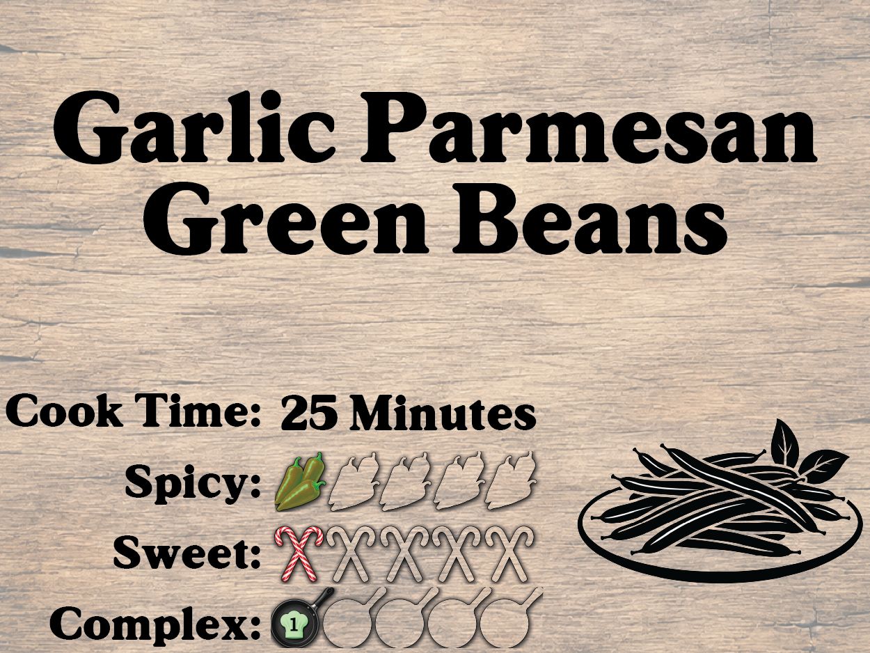Garlic Parmesan Green Beans
