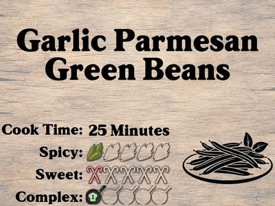 Garlic Parmesan Green Beans