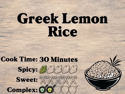 Greek Lemon Rice