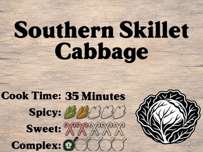 Southern Skillet Cabbage