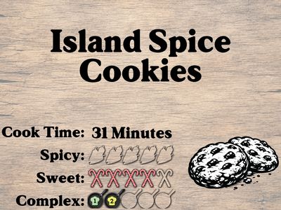 Island Spice Cookies