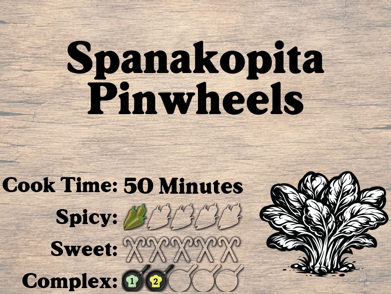 Spanakopita Pinwheels