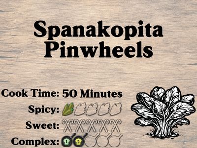 Spanakopita Pinwheels