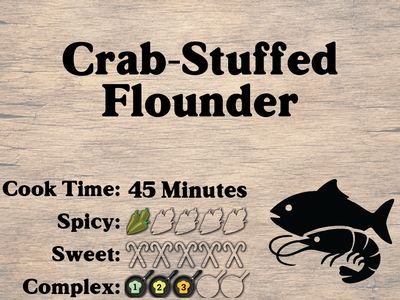 Crab-Stuffed Flounder