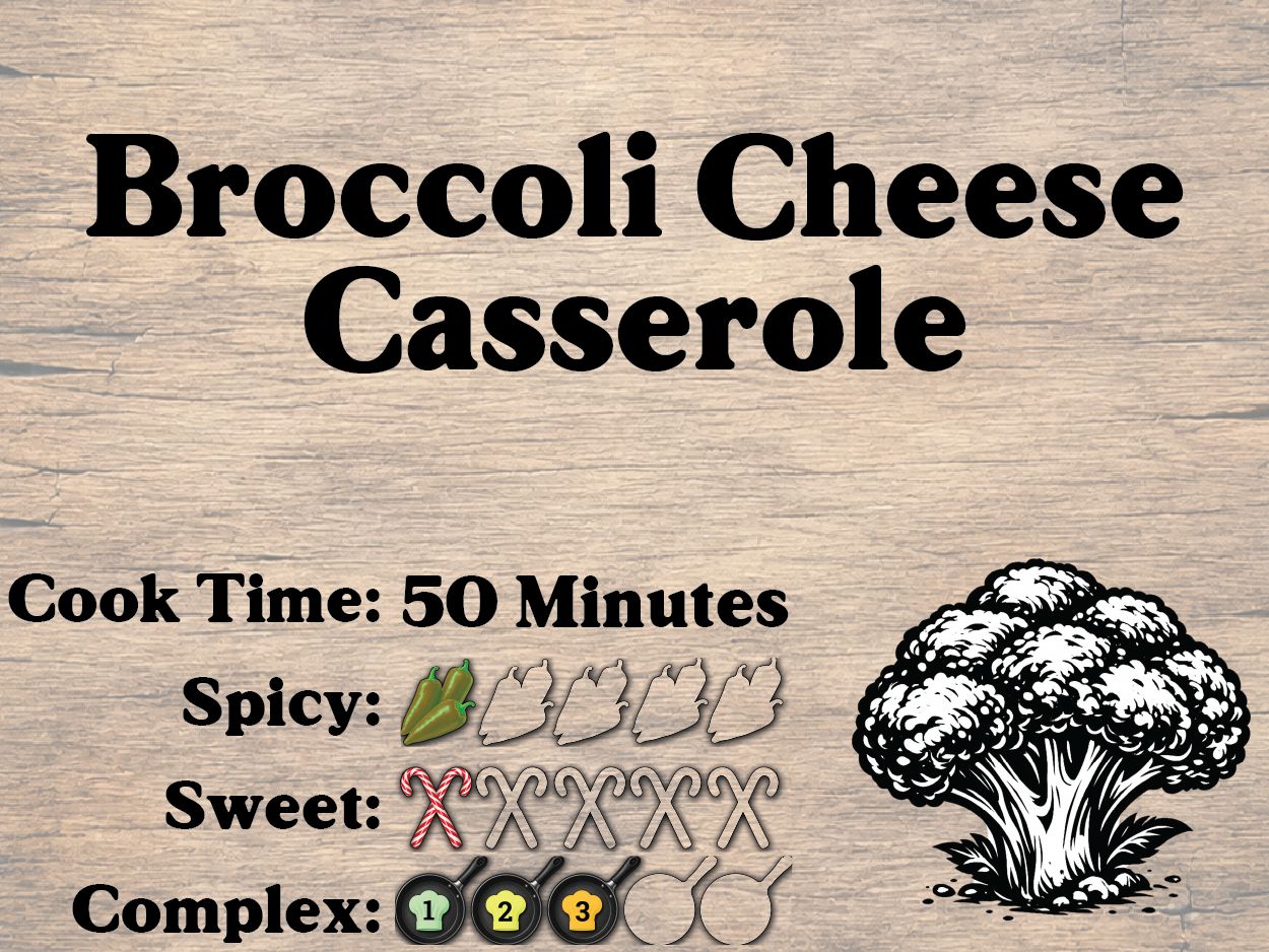 Broccoli Cheese Casserole