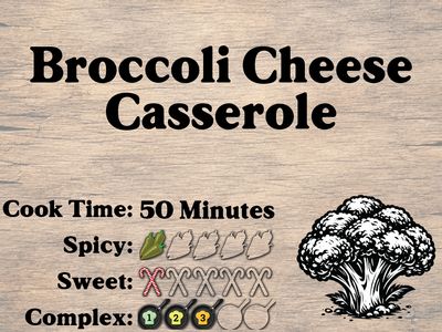 Broccoli Cheese Casserole