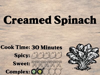 Creamed Spinach