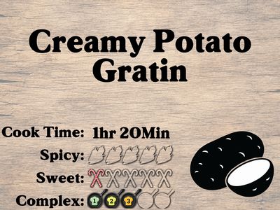 Creamy Potato Gratin