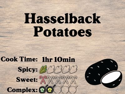 Hasselback Potatoes