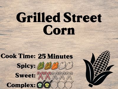 Grilled Street Corn