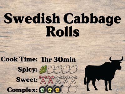 Swedish Cabbage Rolls
