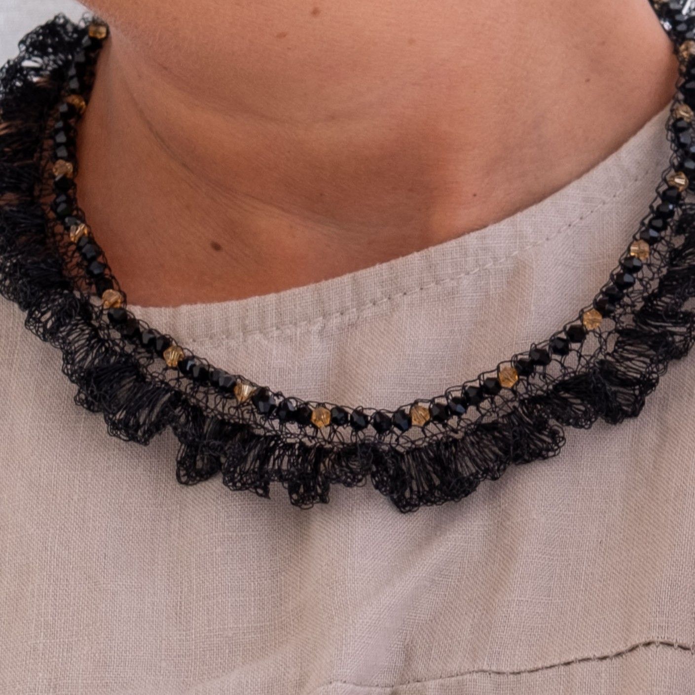 Collana "Voilant nero"