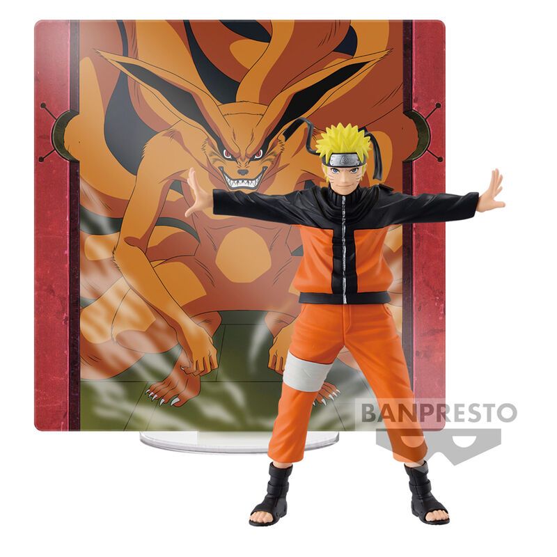 Figura Uzumaki Naruto Panel Spectacle Naruto Shippuden 13 cm – Figura Oficial Coleccionable