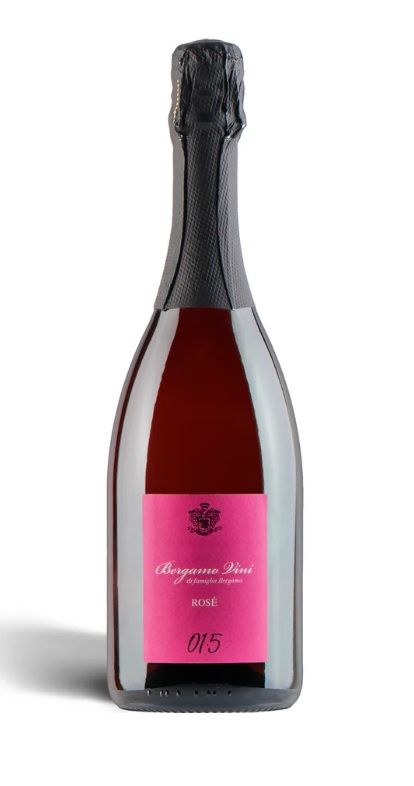 SPUMANTE ROSATO MILLESIMATO BRUT - 015 Bergamo Vini