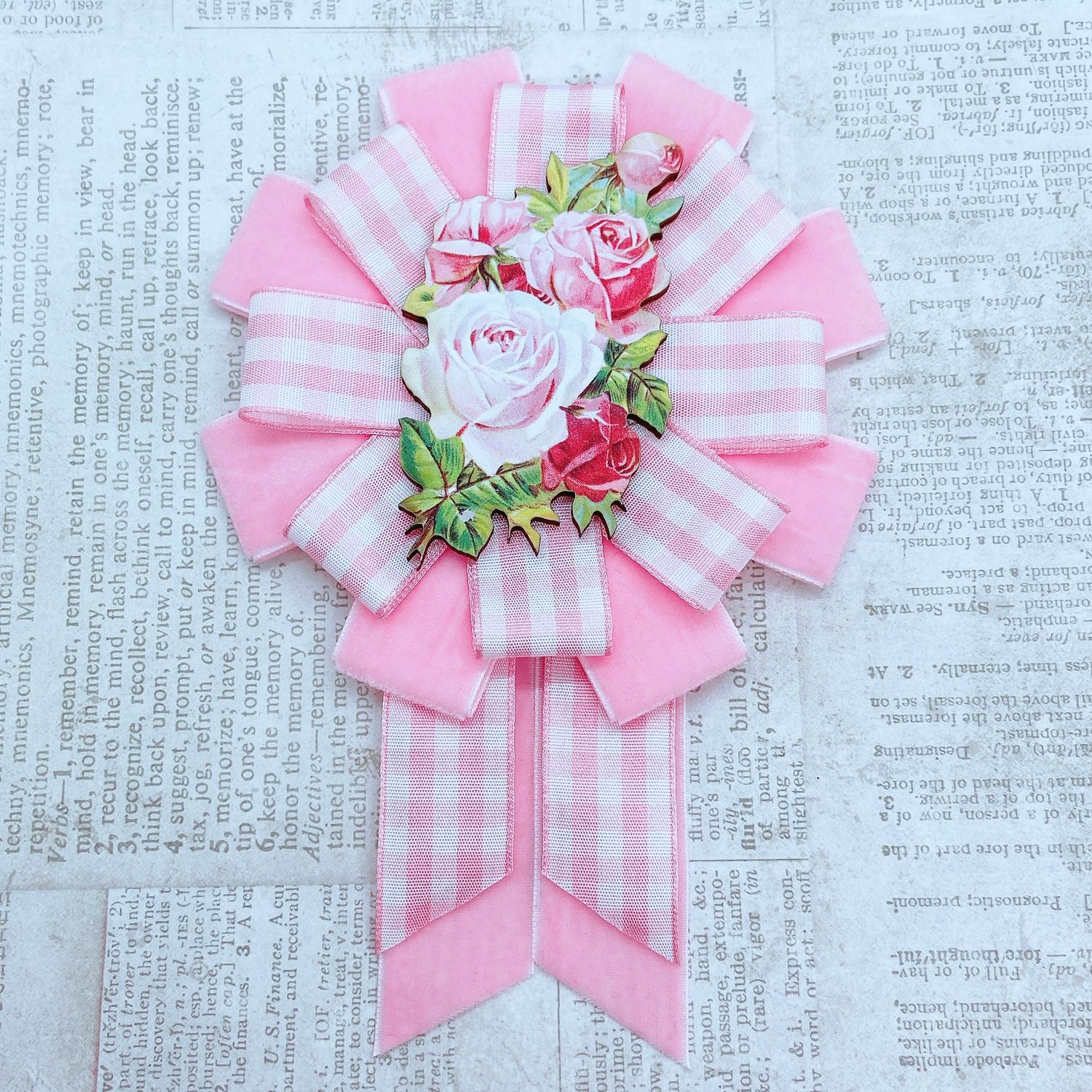 rose bouquet rosette