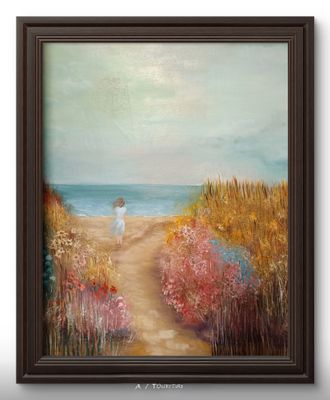 Полиња и девојка во бело