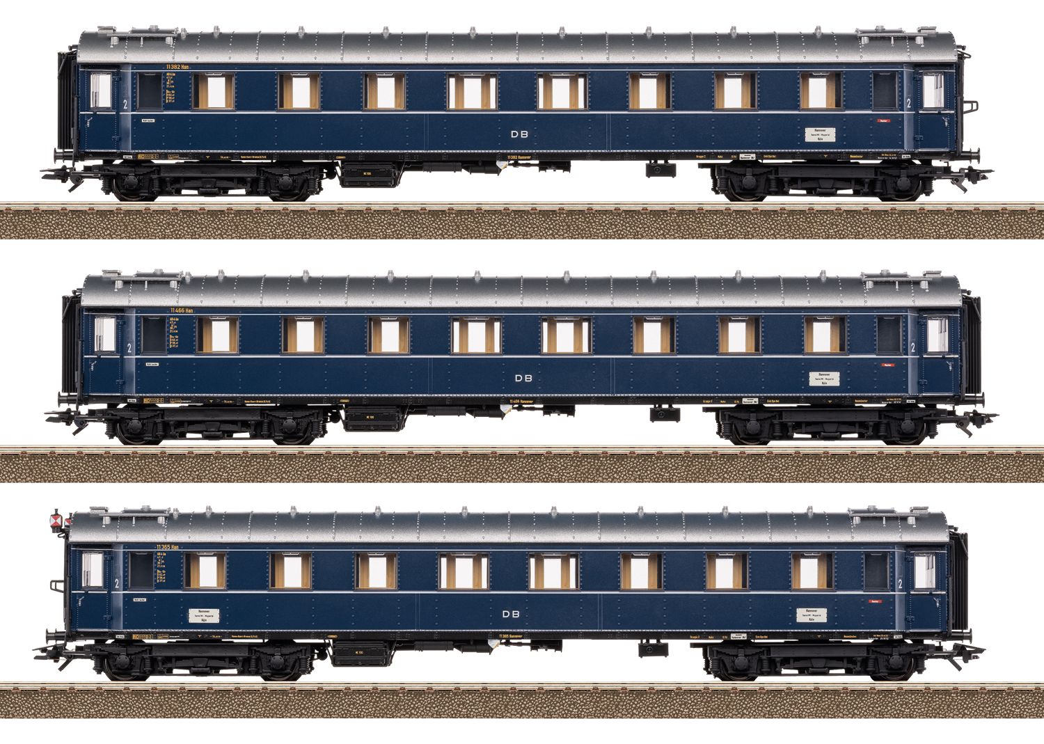 Reserva anticipada Trix 23628 Set de coches de pasajeros «Dom Pfeil» / «Flecha de la Catedral» Reserva anticipada Trix 23628 Set de coches de pasajeros «Dom Pfeil» / «Flecha de la Catedral»