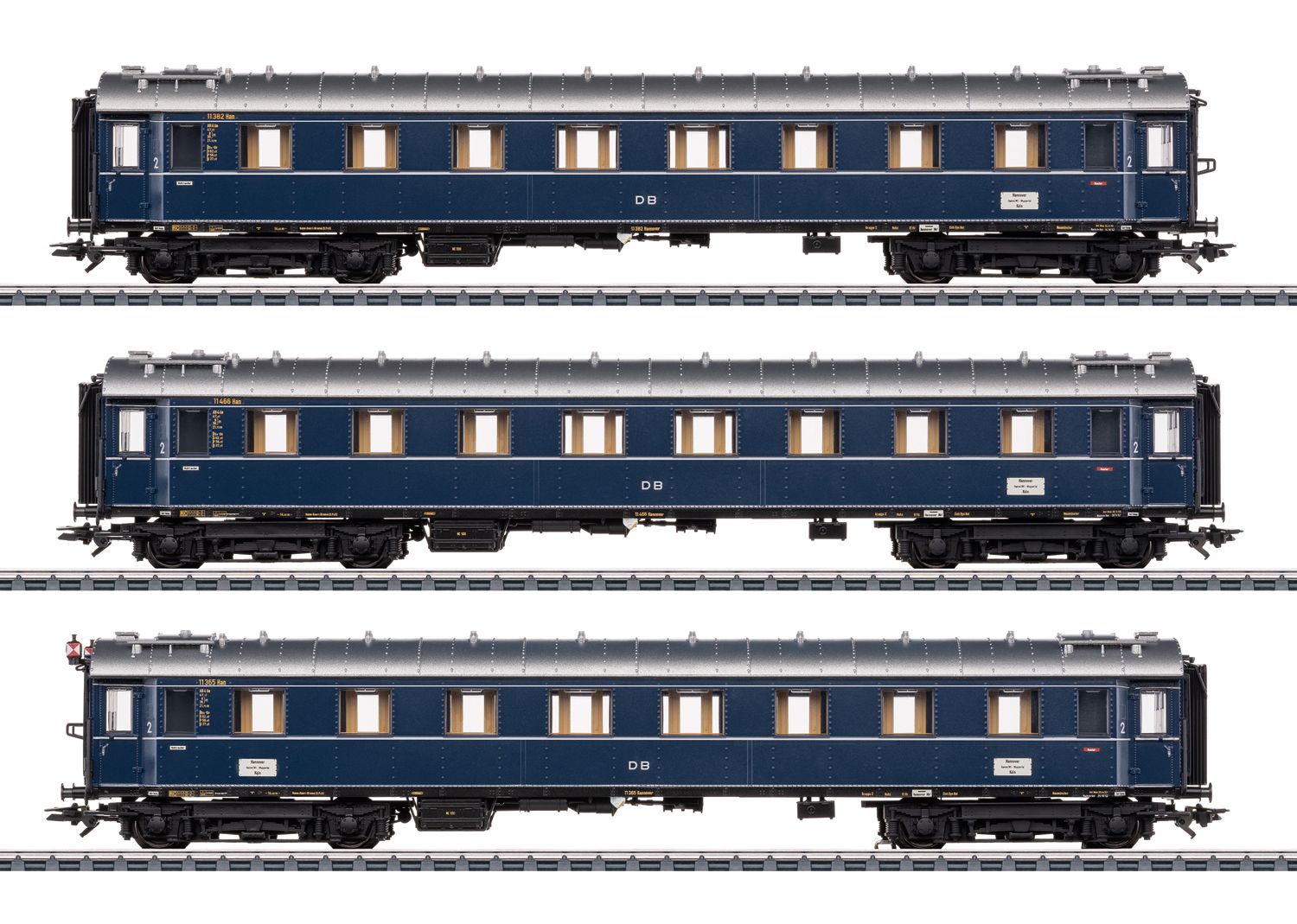 Reserva anticipada Märklin 42528 Set de vagones de pasajeros «Dom Pfeil» Reserva anticipada Märklin 42528 Set de vagones de pasajeros «Dom Pfeil»