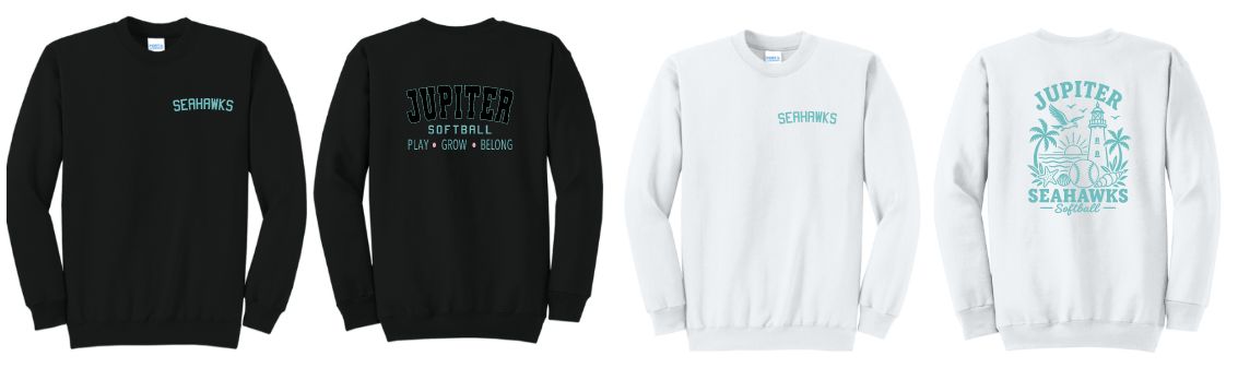 Jupiter Seahawks PC78 Port & Co™ Core Fleece Pullover Sweatshirt