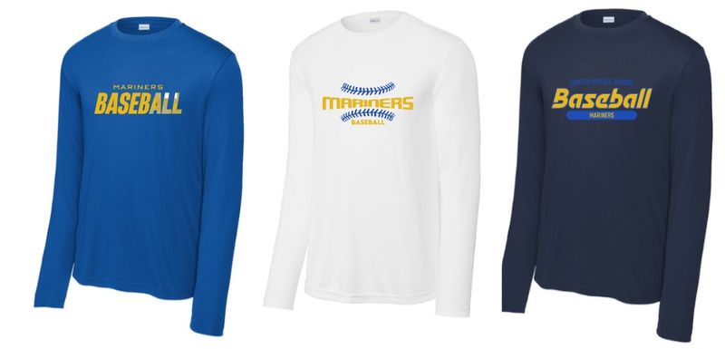 JMS Baseball Long Sleeved Dri-Fit Shirt