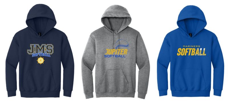 JMS Softball Hooded Sweatshirt JMS Softball Hooded Sweatshirt