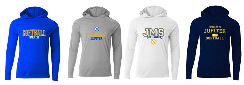 JMS Softball Long Sleeved Dri-Fit Hoodie JMS Softball Long Sleeved Dri-Fit Hoodie
