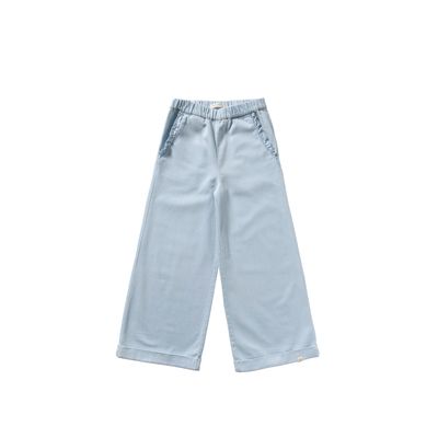 Chambray | Ruffle pants