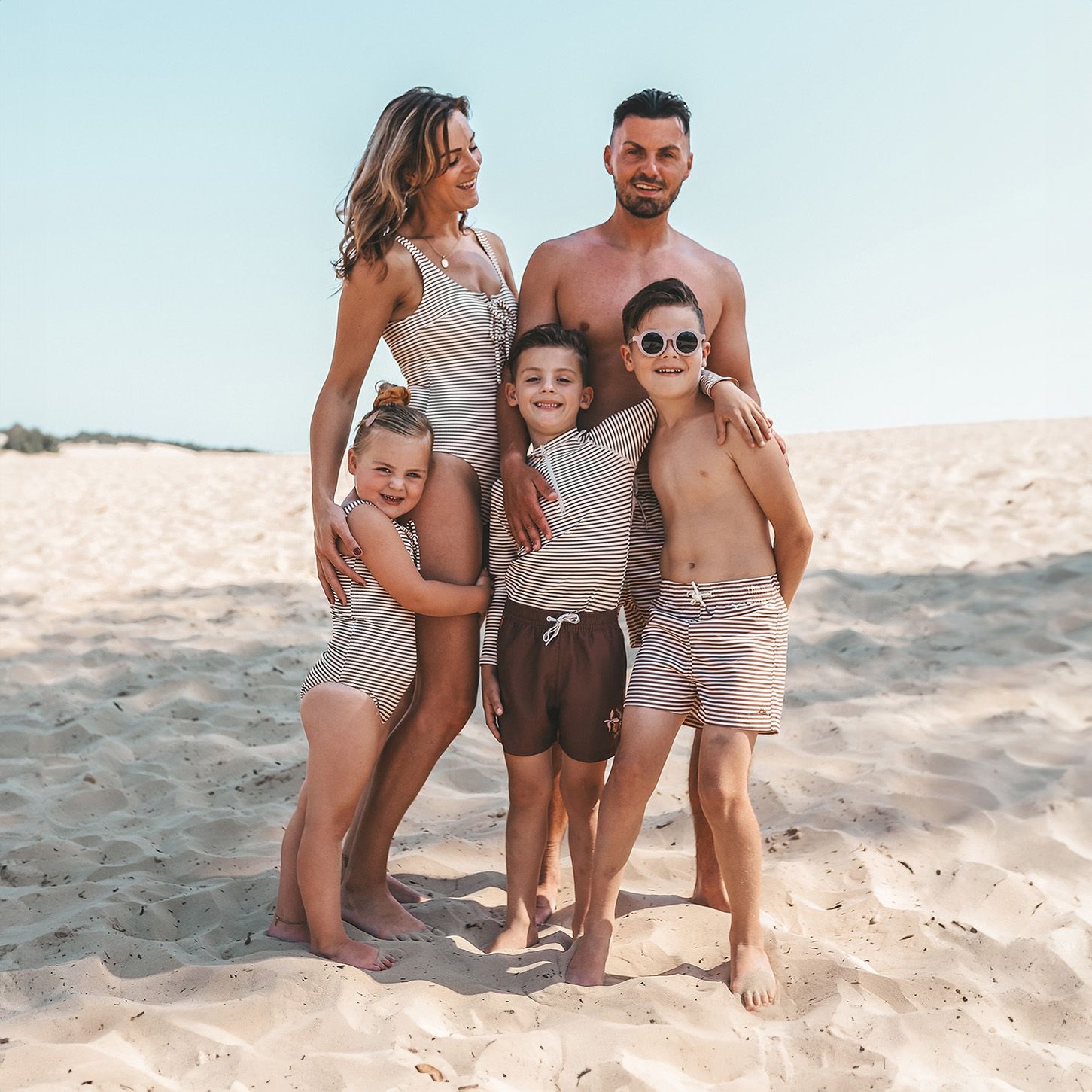 Rib Stripe | Swimsuit+ Mama