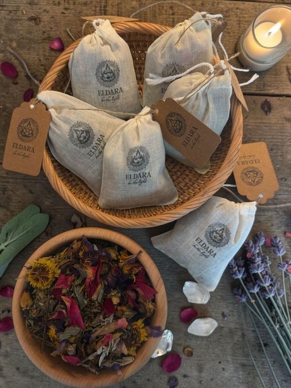 Crystal Herb Pouch