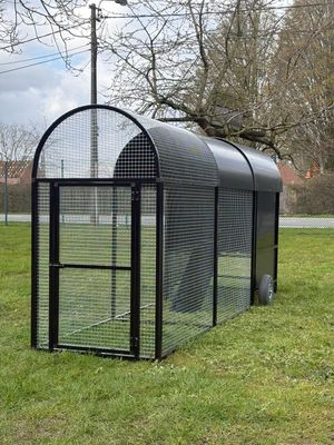 Calimero's coop kippenren , voorzetren 2 m VERHOOGD