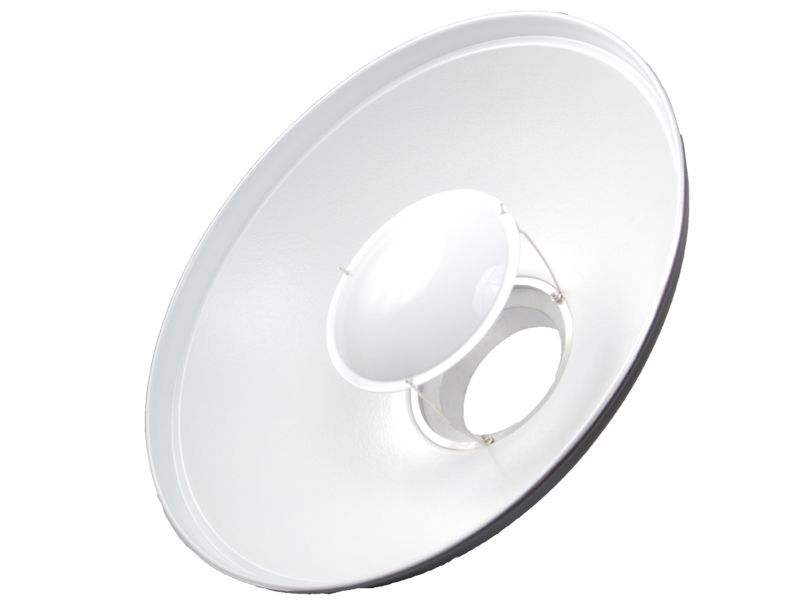 BEAUTY DISH 51cm z białym wnętrzem SŁONECZKO CZASZA + DYFUZOR moc. BOWENS