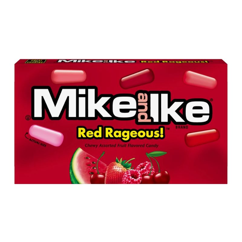 Mike &amp; Ike Red Rageous Theatre Box