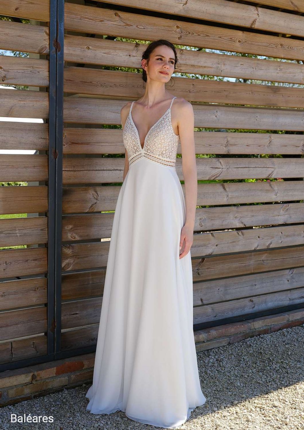 Robe de mariée fluide BALEARES Robe de mariée fluide BALEARES