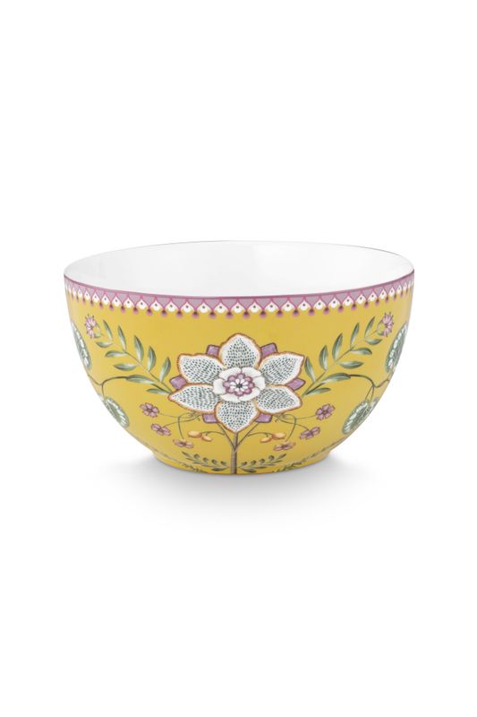 Bowl Lily&Lotus Yellow 18cm