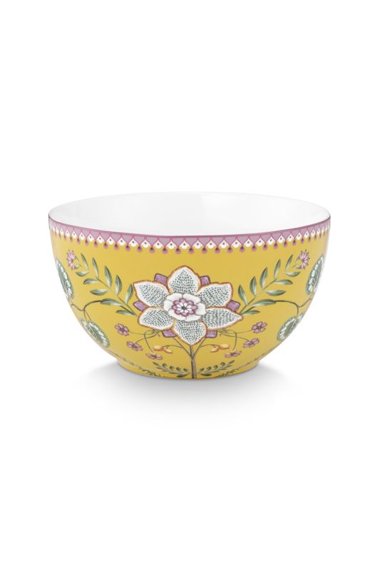 Bowl Lily&Lotus Yellow 18cm