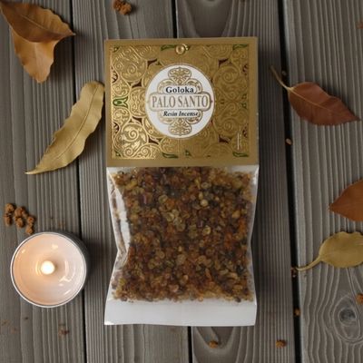 RESINA IN GRANI GOLOKA PALO SANTO