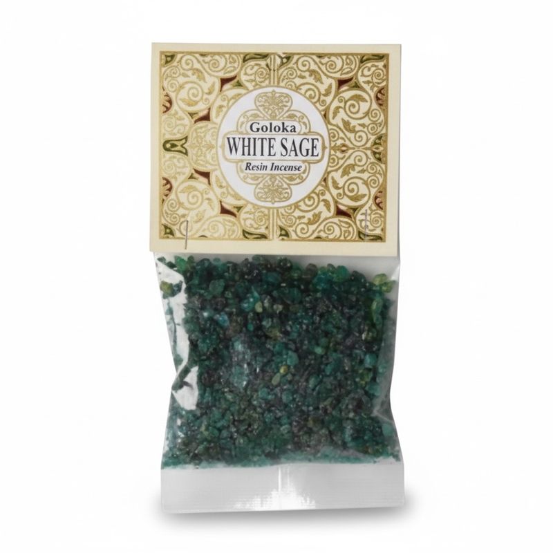 RESINA IN GRANI GOLOKA WHITE SAGE